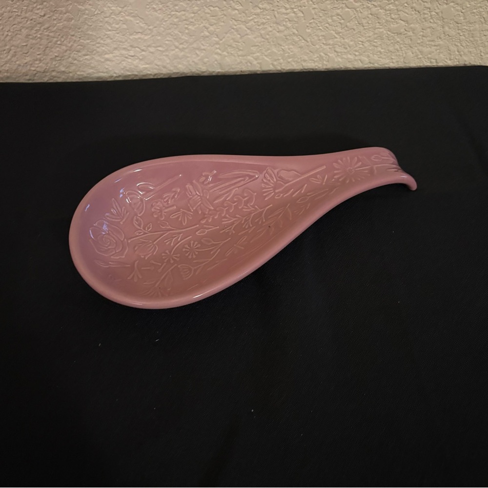 Mason Cash In The Meadow Pink Spoon Rest